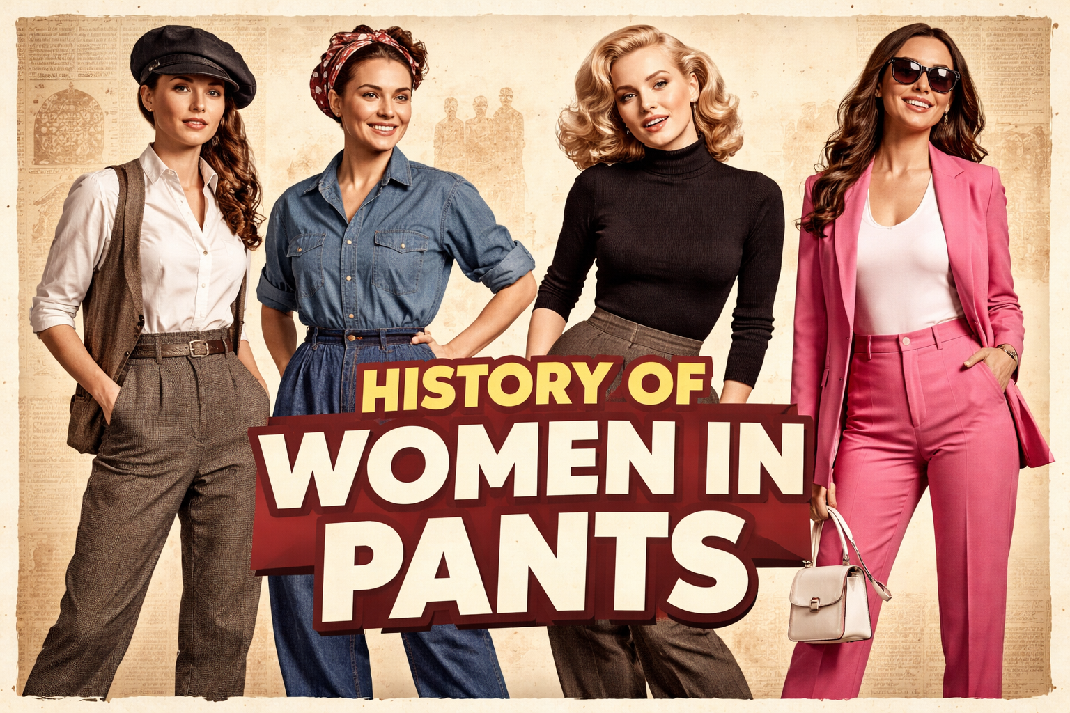 History of Women in Pants